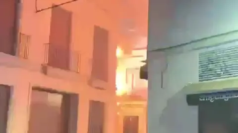 Incendio en un cuadro el&eacute;ctrico en El Carmen