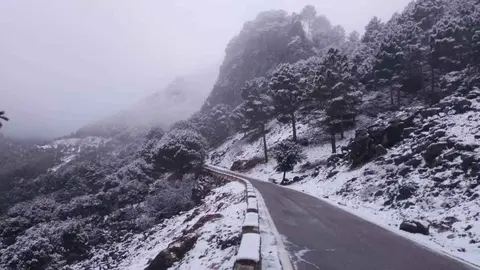 Nieve en Grazalema