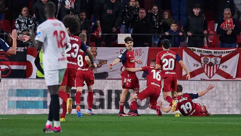 Gol de Abde en el Sevilla FC - Osasuna | Salvador L&oacute;pez Medina para El MIRA