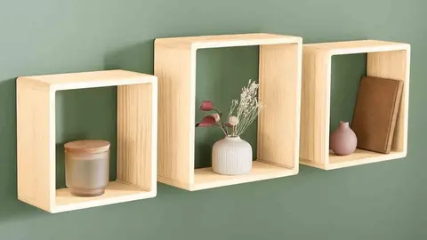 Set de estantes de pared de Lidl