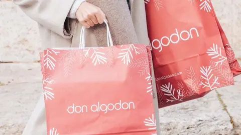 Bolsas  de compra de Don Algod&oacute;n