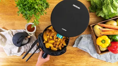 Freidora de aire - Cecotec Cecofry Essential Rapid MoonTouch