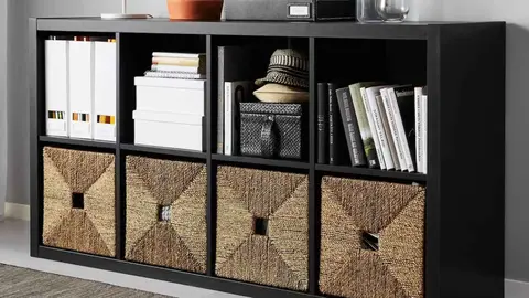 Cesta de junco marino KNIPSA de Ikea