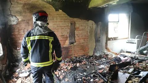 Incendio de una casa en Ja&eacute;n. Estas son las consecuencias para los afectados