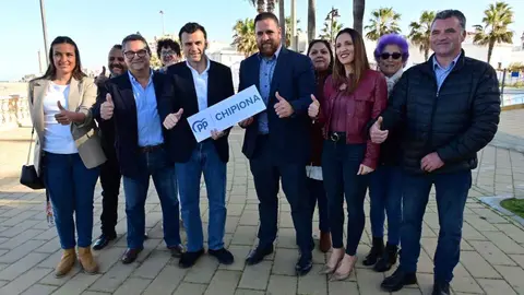 El PP presenta a Paulino Bernal como candidato del PP a la alcald&iacute;a de Chipiona