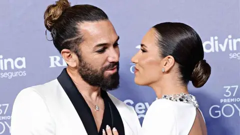 India Mart&iacute;nez y su novio Ismael V&aacute;zquez