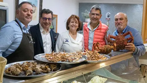 Josep Roca, Paco Roncero y Fernando Huidrobro en la Marea de Marcos de Jerez