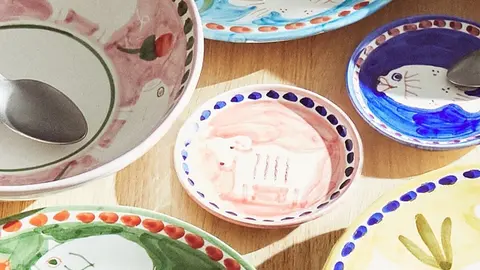 Vajilla Arucci de Zara Home