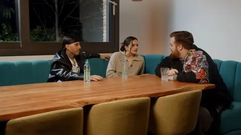 Ibai Llanos saca a la luz varias exclusivas en su entrevista a Rosal&iacute;a y Rauw Alejandro