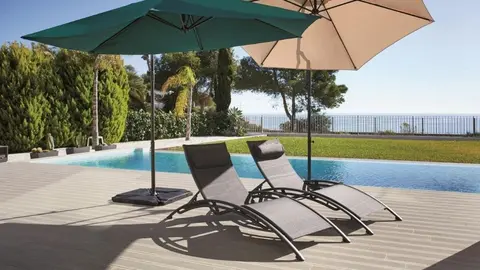 Tumbona ondulada de Carrefour