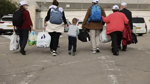 Refugiados ucranianos llegando a Andaluc&iacute;a