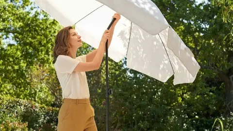 Sombrilla con 180 cm de Lidl