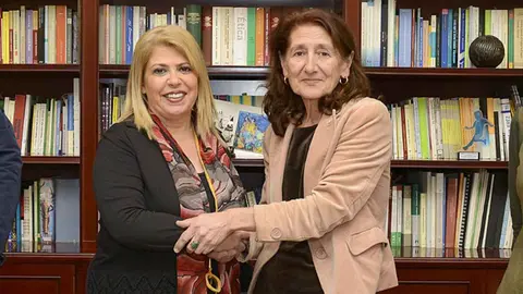 Mamen S&aacute;nchez y Elena Clavijo Gonz&aacute;lez