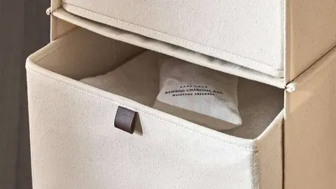 Caja de almacenaje plegable de Zara Home