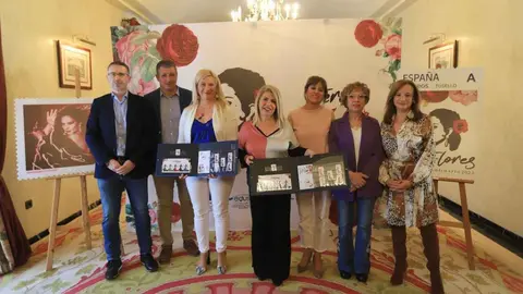 Correos presenta en Jerez sus nuevos sellos dedicados al centenario del nacimiento de Lola Flores