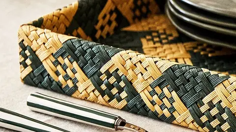 Bandeja trenzada X Cabana de Zara Home