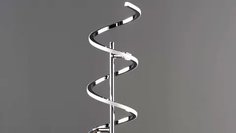 La l&aacute;mpara de mesa espiral de Leroy Merlin que ha destado la fiebre entre los clientes