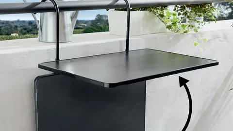 Mesa colgante para balc&oacute;n de Lidl