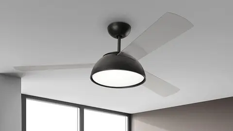 Ventilador de techo con iluminaci&oacute;n LED GREGAL de Leroy Merlin