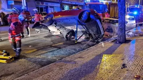 Cuadruplica la tasa de alcohol y provoca un choque en cadena en Granada