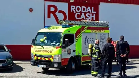 Incendio en el Rodal Cash de Jerez afectado un cuadro el&eacute;ctrico