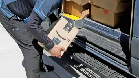 Repartidor de Amazon