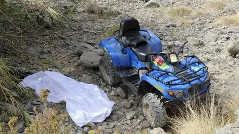 Muere un hombre de 79 a&ntilde;os tras salirse de la v&iacute;a el 'quad' que conduc&iacute;a en Granada