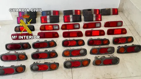 Roban hasta 33 pilotos traseros de todoterrenos en municipios de Huelva