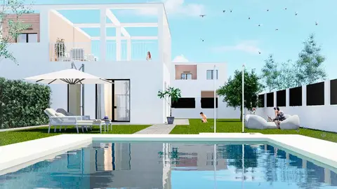 Villas de Santa Luisa nueva promoci&oacute;n de viviendas en Jerez de unifamiliares adosadas y pareadas