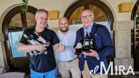 Juanma Terce&ntilde;o, Alejandro Vega y Antonio Flores en el Combate del a&ntilde;o en La Piedra