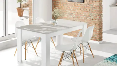 Esta mesa de Leroy Merlin es el chollo del d&iacute;a: elegante, extensible y a precio irrebatible