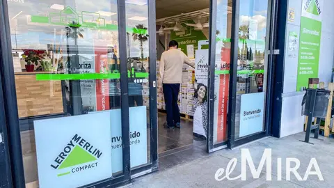 Comprando en Leroy Merlin