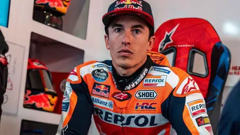Marc M&aacute;rquez se cae del Gran Premio de Jerez sustituido por Lecuona (1)