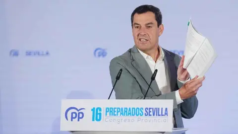 Juanma Moreno ya habla de restricciones si no llueve: "Es un drama que nos afecta a todos"