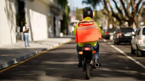 repartidor de comida