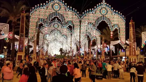 Alumbrado de la Feria del Caballo de Jerez