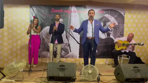 Actuaci&oacute;n en directo en la Feria del Caballo de Jerez