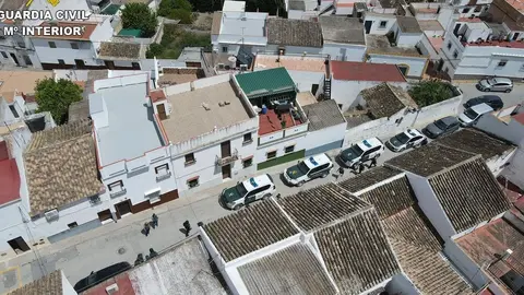 Gran golpe contra una red dedicada al tr&aacute;fico de droga en Bornos (C&aacute;diz) Varios detenidos