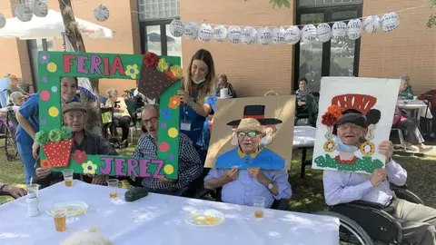 La Feria del Caballo en la Residencia San Juan Grande de Jerez