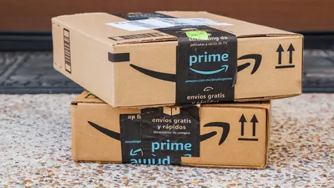 Cajas de pedidos de Amazon