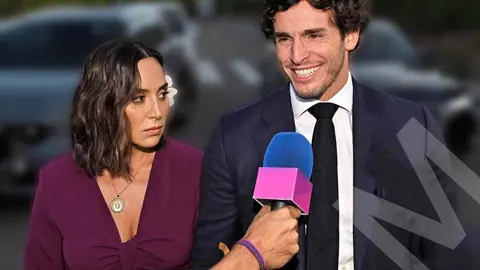 Tamara Falc&oacute; y su medalla de oro de Tous junto a &Iacute;&ntilde;igo Onieva