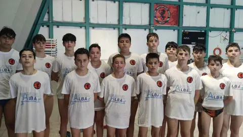 Infantiles del Club Waterpolo Jerez