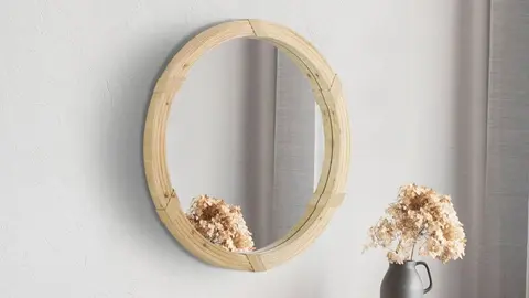 Espejo redondo de pared Homcom de Carrefour