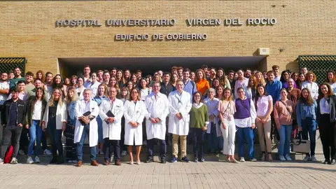 El hospital Virgen del Roc&iacute;o recibe a los 150 nuevos residentes que completar&aacute;n su formaci&oacute;n