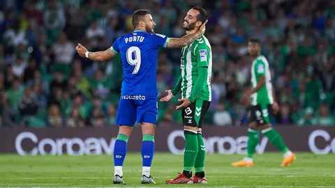 Juanmi y Portu en el Real Betis - Getafe | Salvador L&oacute;pez Medina para El MIRA