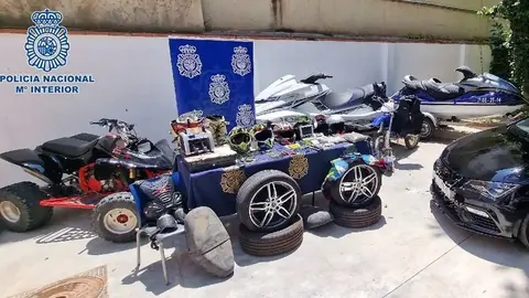 Este es el golpe contra una red que robaba motos por encargo en M&aacute;laga. Hay 14 detenidos