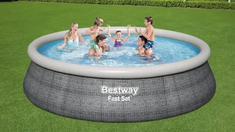 Piscina hinchable Bestway de Carrefour