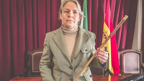 Olivia Venegas, alcaldesa de Benaocaz