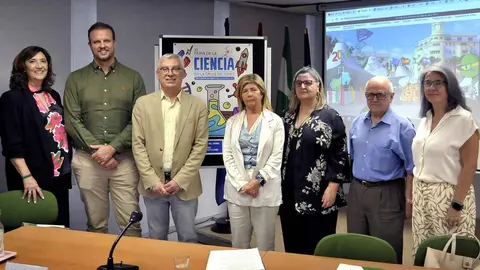Presentaci&oacute;n de la la XI Feria de la Ciencia en la calle de Jerez