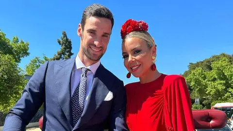 Sergio Rico y Alba Silva